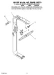 Diagram for 10 - Upper Wash And Rinse Parts