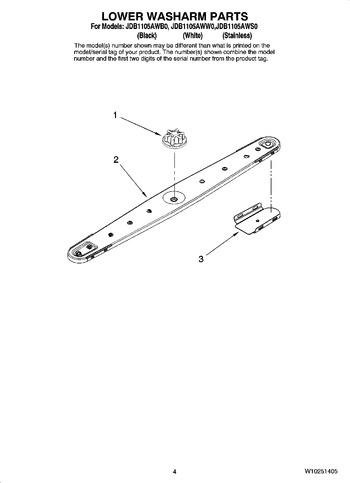 Diagram for JDB1105AWS0