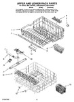 Diagram for 09 - Upper And Lower Rack Parts