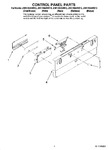 Diagram for 02 - Control Panel Parts