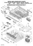 Diagram for 09 - Upper And Lower Rack Parts