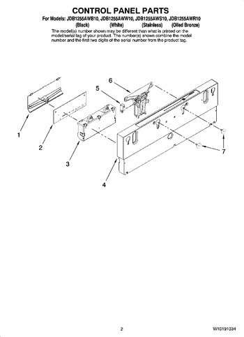 Diagram for JDB1255AWS10