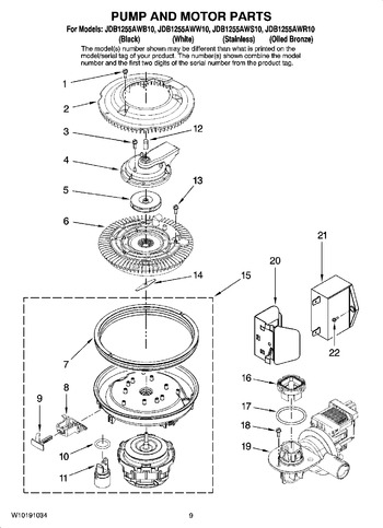 Diagram for JDB1255AWS10