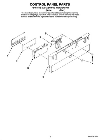 Diagram for JDB1275AWF10