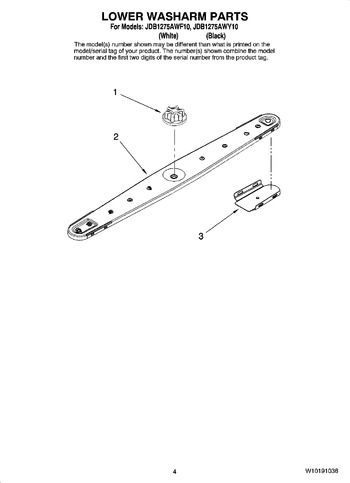 Diagram for JDB1275AWY10