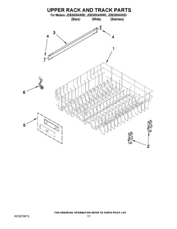 Diagram for JDB3000AWW0