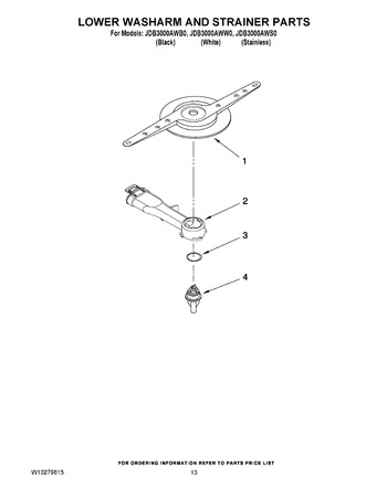 Diagram for JDB3000AWW0