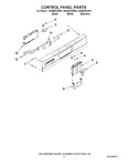 Diagram for 02 - Control Panel Parts