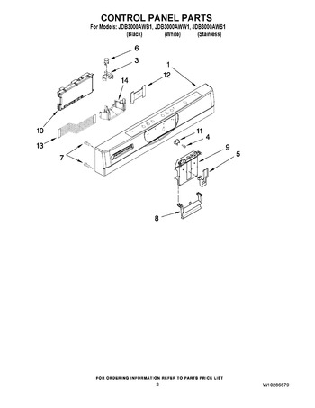 Diagram for JDB3000AWB1