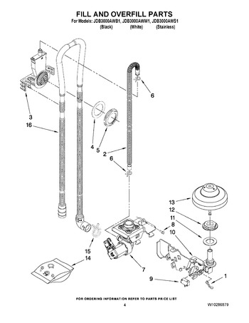 Diagram for JDB3000AWB1