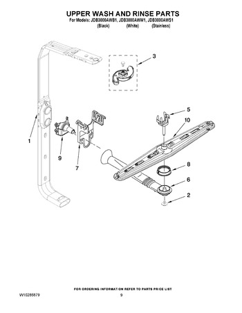 Diagram for JDB3000AWB1