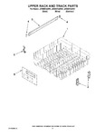 Diagram for 09 - Upper Rack And Track Parts