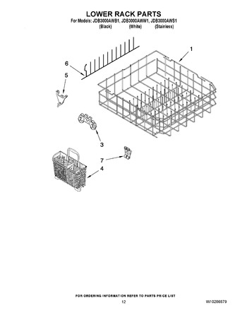 Diagram for JDB3000AWB1