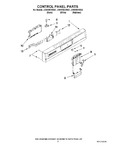 Diagram for 02 - Control Panel Parts