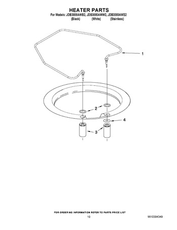 Diagram for JDB3000AWW2