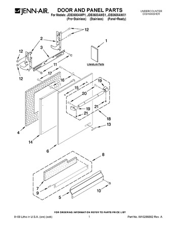 Diagram for JDB3600AWS1