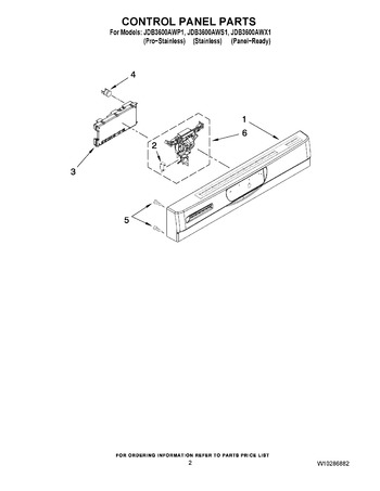 Diagram for JDB3600AWX1