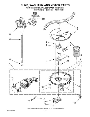 Diagram for JDB3600AWX1