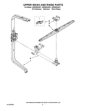 Diagram for JDB3600AWX1