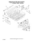 Diagram for 09 - Upper Rack And Track Parts