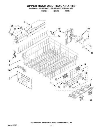 Diagram for JDB3650AWY2