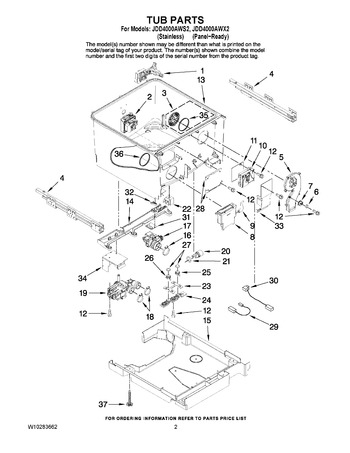 Diagram for JDD4000AWS2