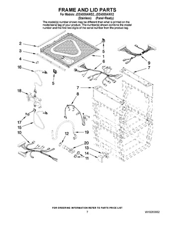 Diagram for JDD4000AWS2