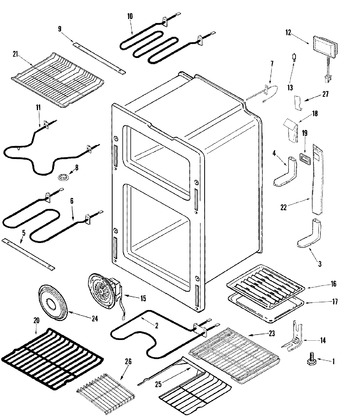 Diagram for JDR8895ACW