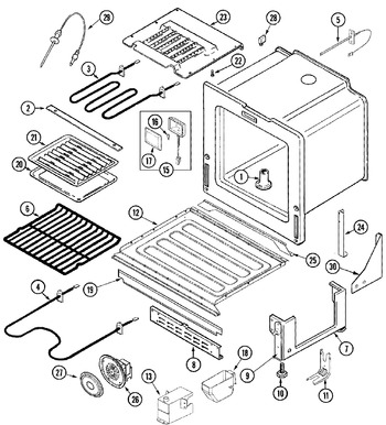 Diagram for JDS9860ACW