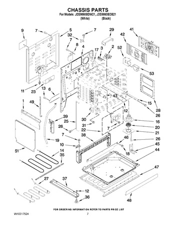 Diagram for JDS9860BDB21