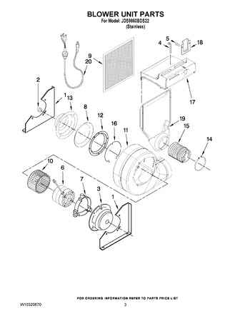 Diagram for JDS9860BDS22