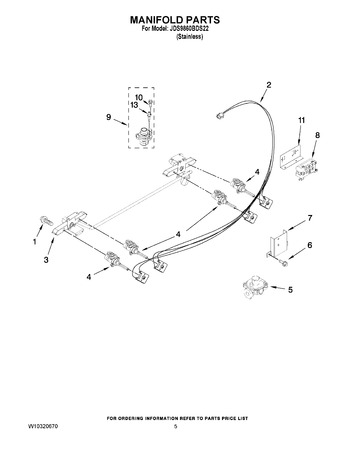 Diagram for JDS9860BDS22