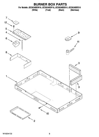 Diagram for JEC8536BDW10