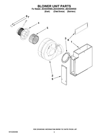 Diagram for JED4430WS00