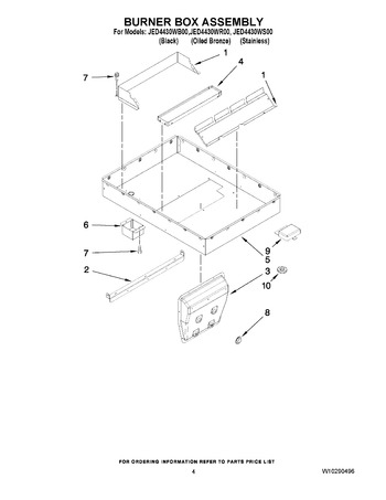 Diagram for JED4430WS00