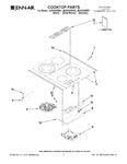 Diagram for 01 - Cooktop Parts