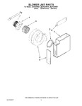 Diagram for 02 - Blower Unit Parts