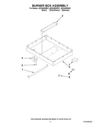 Diagram for JED4430WR01