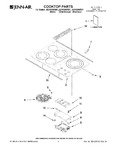 Diagram for 01 - Cooktop Parts