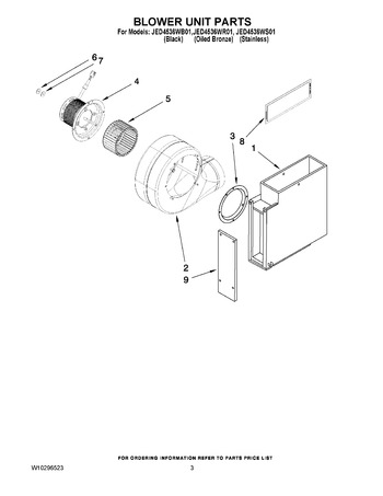 Diagram for JED4536WS01