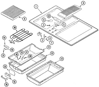 Diagram for JED8230ADW