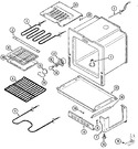 Diagram for 04 - Oven/base