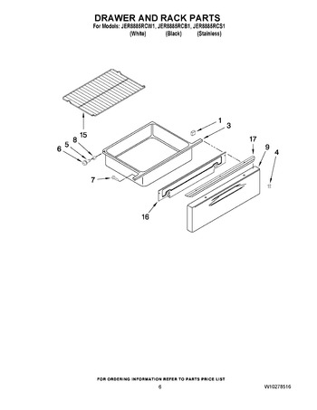 Diagram for JER8885RCB1