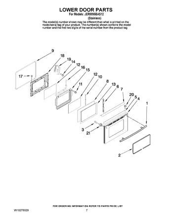 Diagram for JER8895BAS12