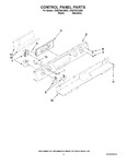 Diagram for 02 - Control Panel Parts