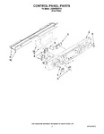 Diagram for 02 - Control Panel Parts