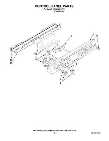 Diagram for JES8850BAF19