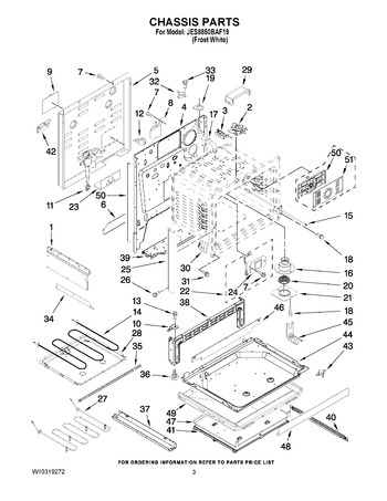 Diagram for JES8850BAF19