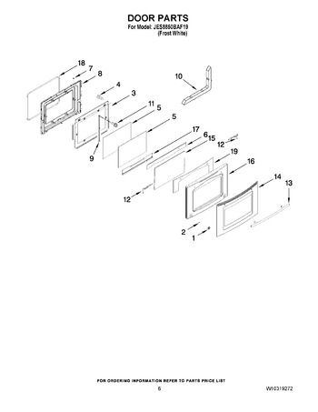 Diagram for JES8850BAF19