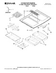 Diagram for 01 - Cooktop Parts